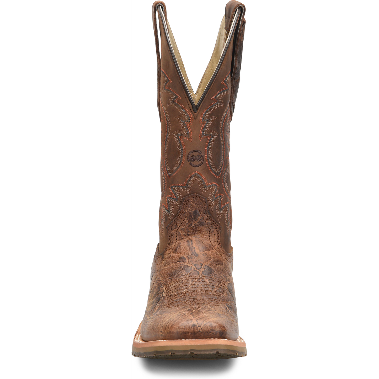 Double H Men's Bregman 12" Wide Square Toe Roper Work Boot -Brown- DH8645  - Overlook Boots