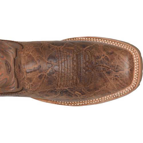 Double H Men's Bregman 12" Wide Square Toe Roper Work Boot -Brown- DH8645  - Overlook Boots