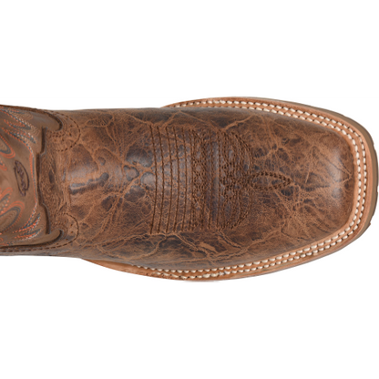 Double H Men's Bregman 12" Wide Square Toe Roper Work Boot -Brown- DH8645  - Overlook Boots