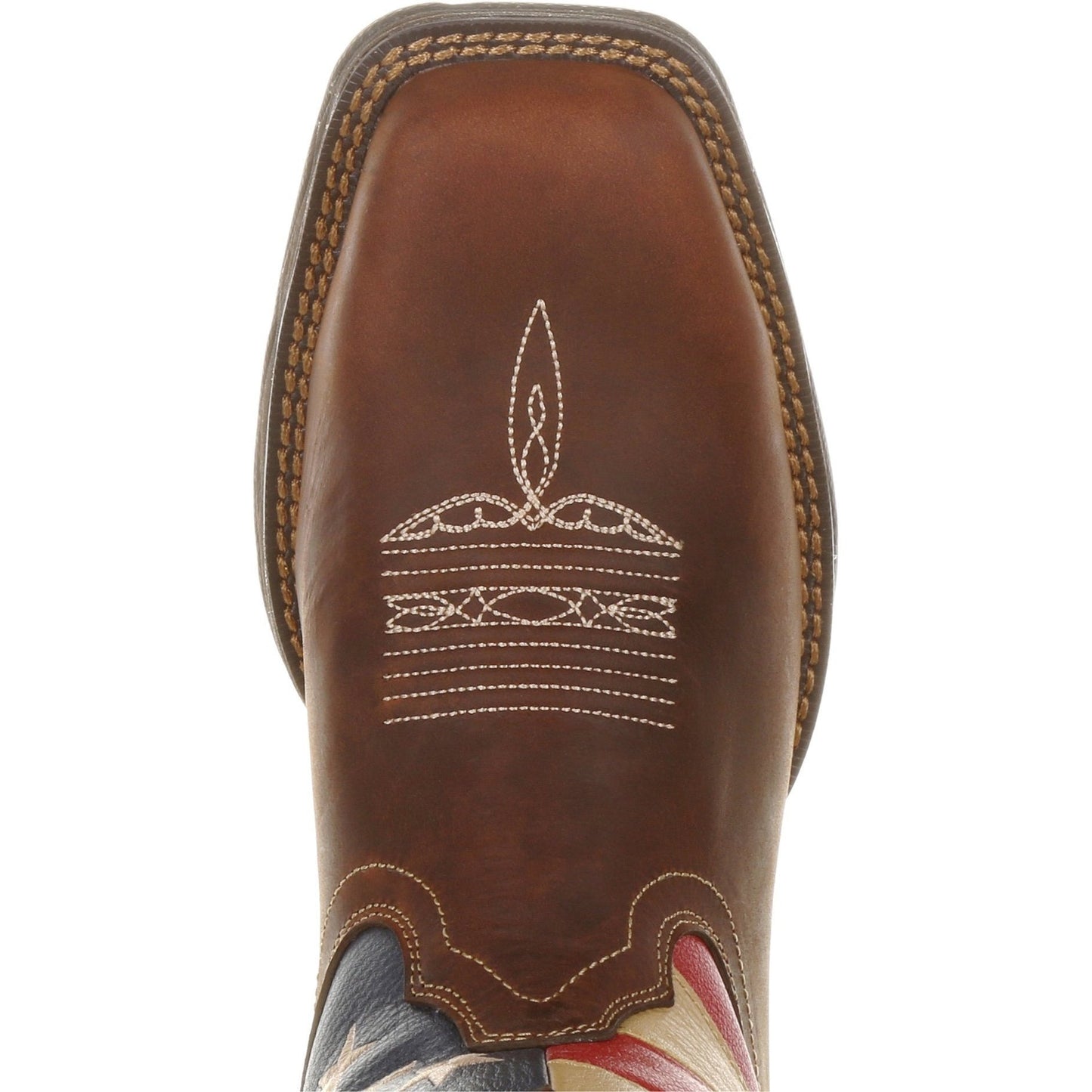 Durango Women's Lady Rebel 10" Steel Toe Patriotic Flag Work Boot  - Overlook Boots