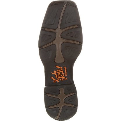 Durango Women's Lady Rebel 10" Steel Toe Patriotic Flag Work Boot  - Overlook Boots