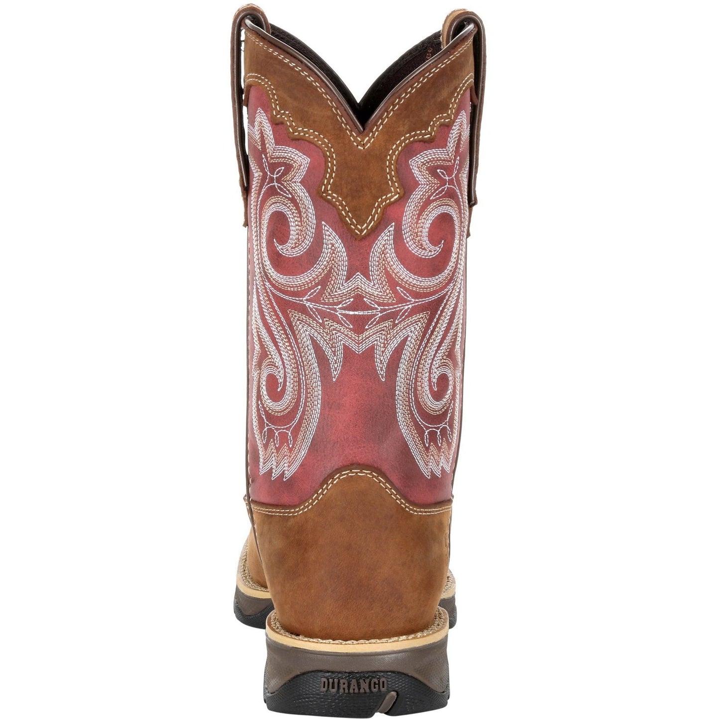 Durango Women's Lady Rebel 10" Square Toe Western Boot- Rusty Red- DRD0349 - Overlook Boots