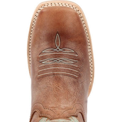 Durango Women's Lady Rebel Pro 12" Burnished Work Boot -Brown- DRD0437  - Overlook Boots