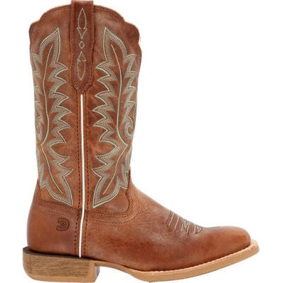 Durango Women's Lady Rebel Pro 12" Burnished Work Boot -Brown- DRD0437 6 / Medium / Brown - Overlook Boots