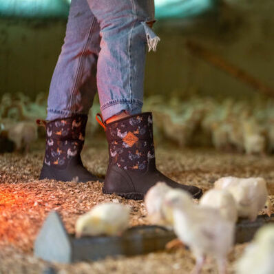 Muck Women's Muckster II Mid Waterproof Ankle Work Boot -Brown- WM29CK  - Overlook Boots