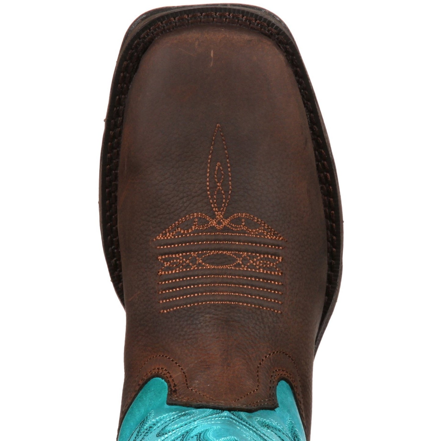 Durango Women's Lady Rebel 10" Steel Toe Western Boot- Brown - DWRD022  - Overlook Boots