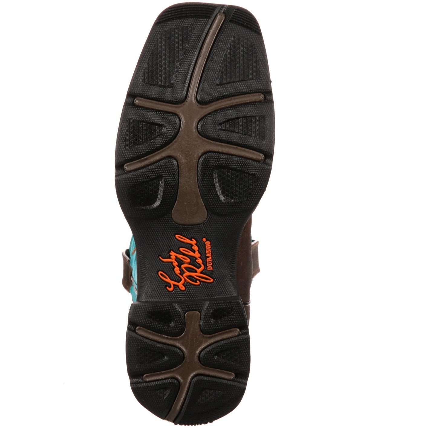 Durango Women's Lady Rebel 10" Steel Toe Western Boot- Brown - DWRD022  - Overlook Boots