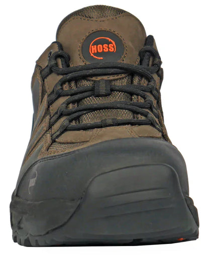 Hoss Men's Eric Lo Soft Toe Slip Resist Work Shoe - Brown - 50230 - Overlook Boots