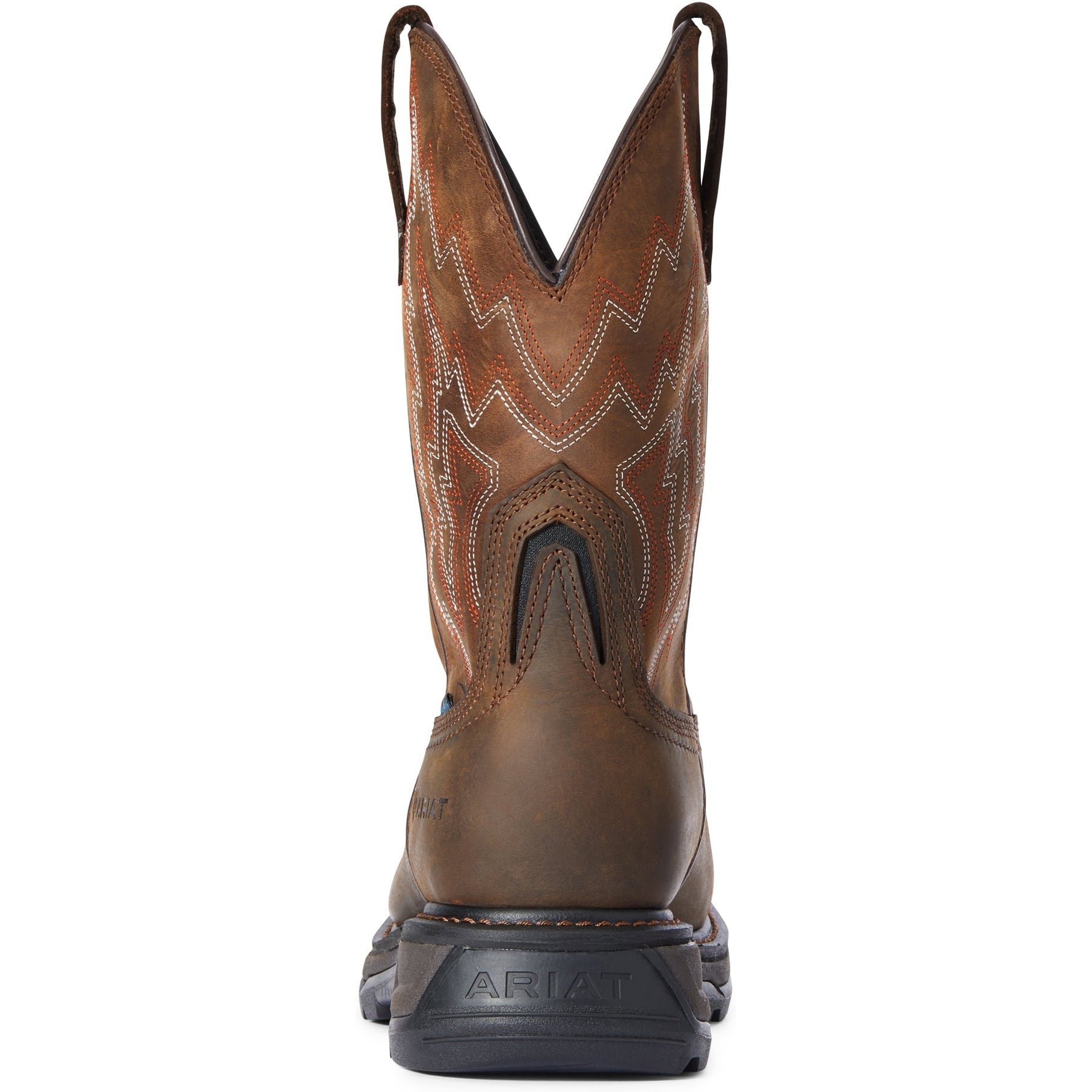 Ariat Men's Big Rig Composite Toe Waterproof Western Work Boot - Brown - 10033993 - Overlook Boots