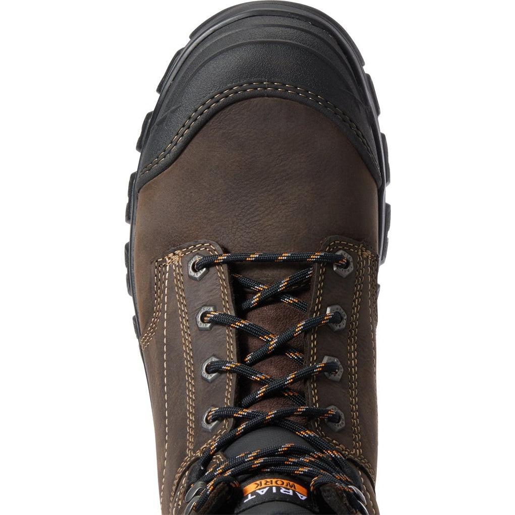Ariat Men's Treadfast 6" Steel Toe Waterproof Work Boot - Brown - 10034673 - Overlook Boots