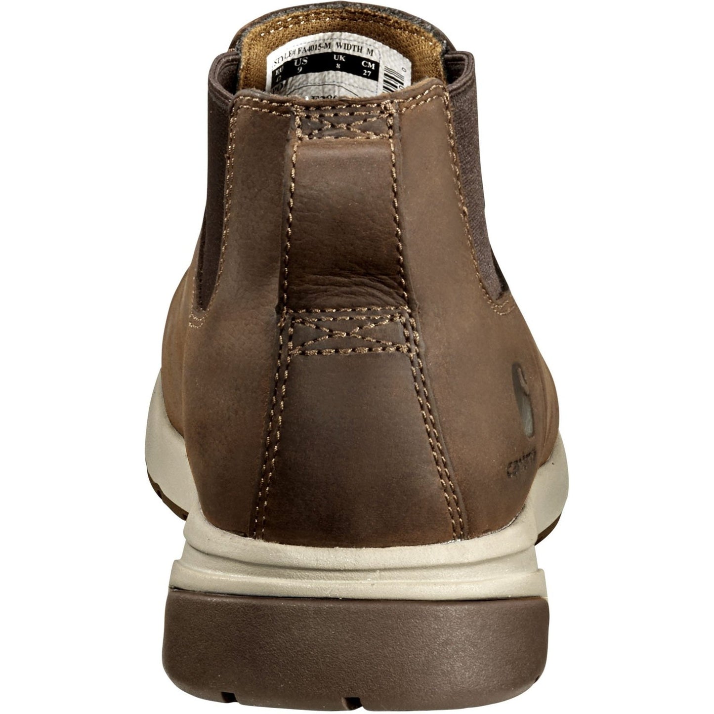 Carhartt Men's Chelsea 4" Soft Toe Waterproof Chelsea Work Boot - Brown - FA4015-M - Overlook Boots