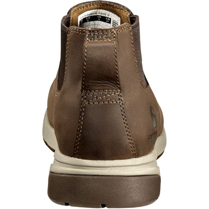 Carhartt Men's Chelsea 4" Soft Toe Waterproof Chelsea Work Boot - Brown - FA4015-M - Overlook Boots