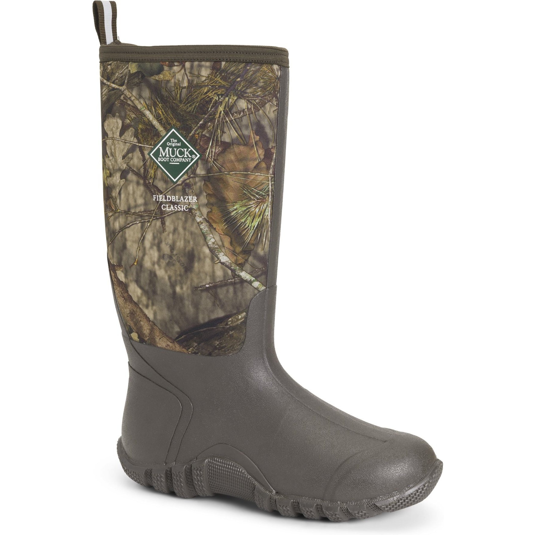 Muck Men's Fieldblazer Classic Waterproof Rubber Hunt Boot - Mossy Oak - FBC-MOCT 15 / Medium / Mossy Oak - Overlook Boots