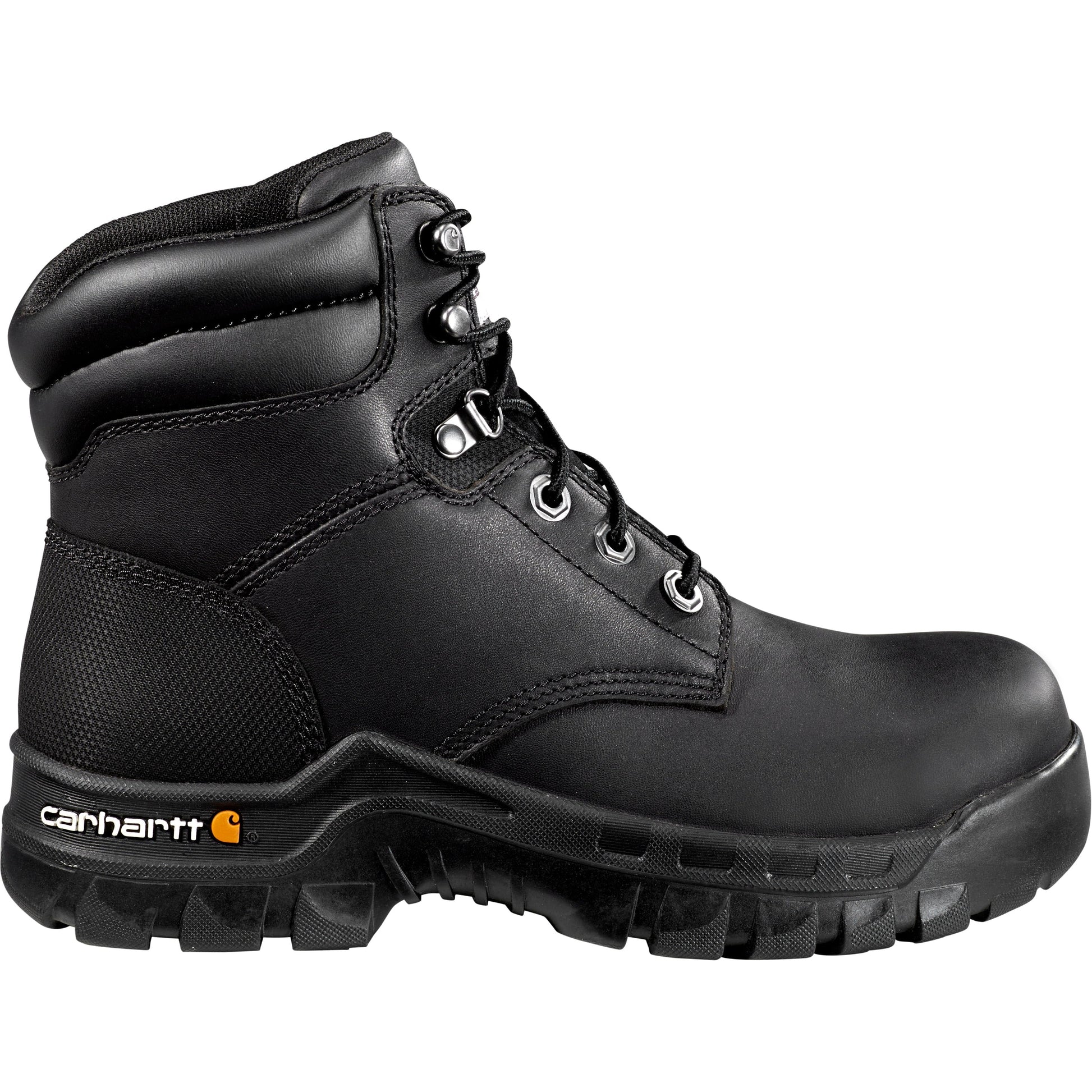 Carhartt Women's 6" Rugged Flex Lace Closure Work Boot -Black- FF5361-W 11 / Medium / Black - Overlook Boots