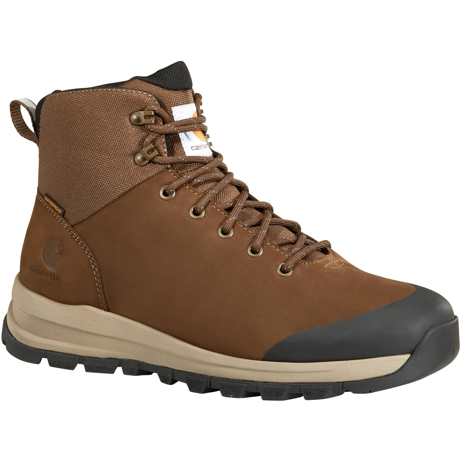 Carhartt Men's 5" Waterproof Soft Toe Hiking Boot - Dark Brown - FH5020-M - Overlook Boots