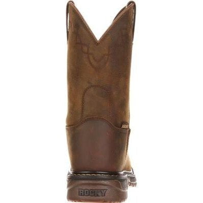 Rocky Men's Original Ride Roper 10" Round Toe Western Boot -Brown- FQ0001108  - Overlook Boots