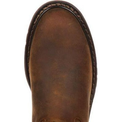 Rocky Men's Original Ride Roper 10" Round Toe Western Boot -Brown- FQ0001108  - Overlook Boots