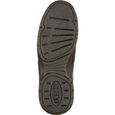 Rocky Men's Slipstop 911 4" Soft Toe Waterproof Oxford Duty Shoe- Black- FQ0002034 - Overlook Boots