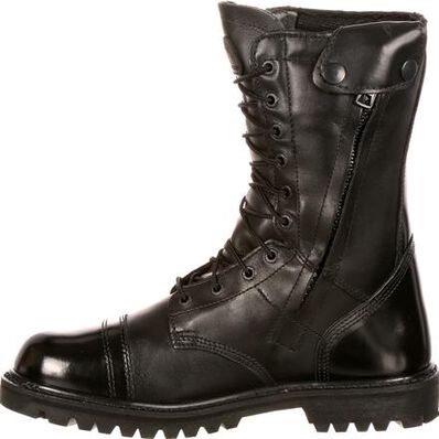 Rocky Men's 10" Soft Toe Waterproof Side Zipper 200G Jump Boot - Black - FQ0002095 - Overlook Boots