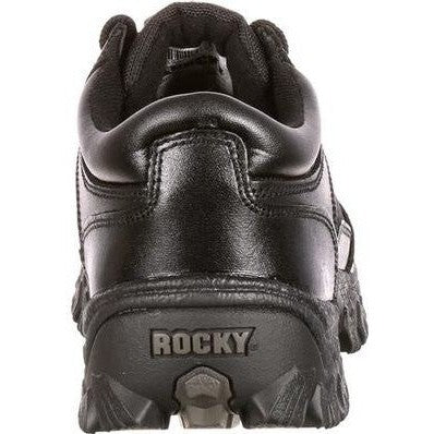 Rocky Men's Alpha Force 4" Soft Toe Oxford Work Shoe -Black- FQ0002168  - Overlook Boots