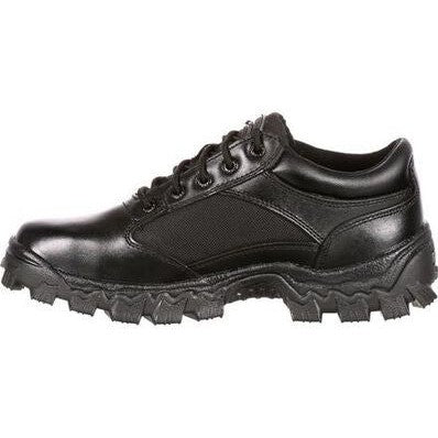 Rocky Men's Alpha Force 4" Soft Toe Oxford Work Shoe -Black- FQ0002168  - Overlook Boots