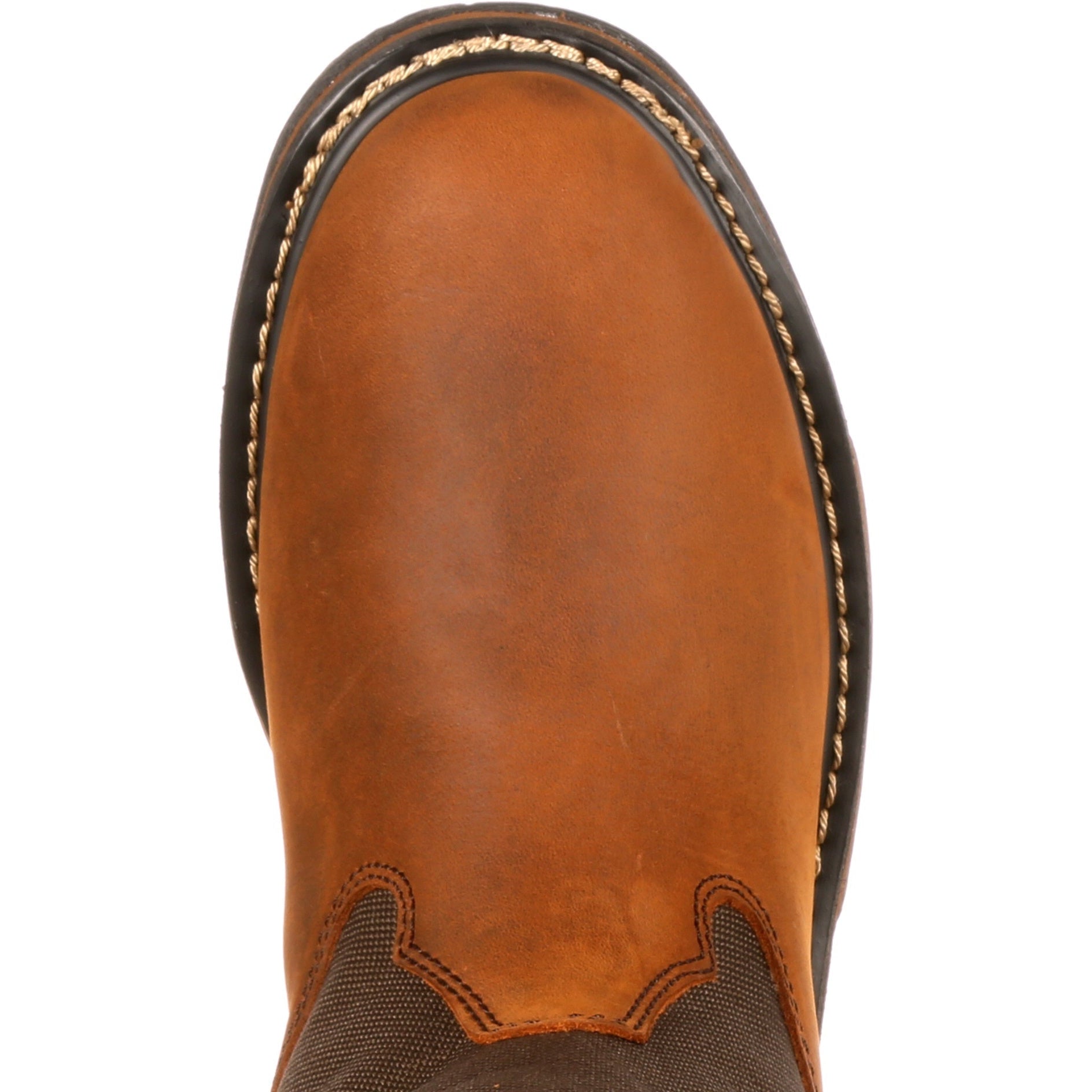 Rocky Men's Ride 10" Waterproof 200G Ins Wellington Work Boot- Brown- FQ0002867 - Overlook Boots