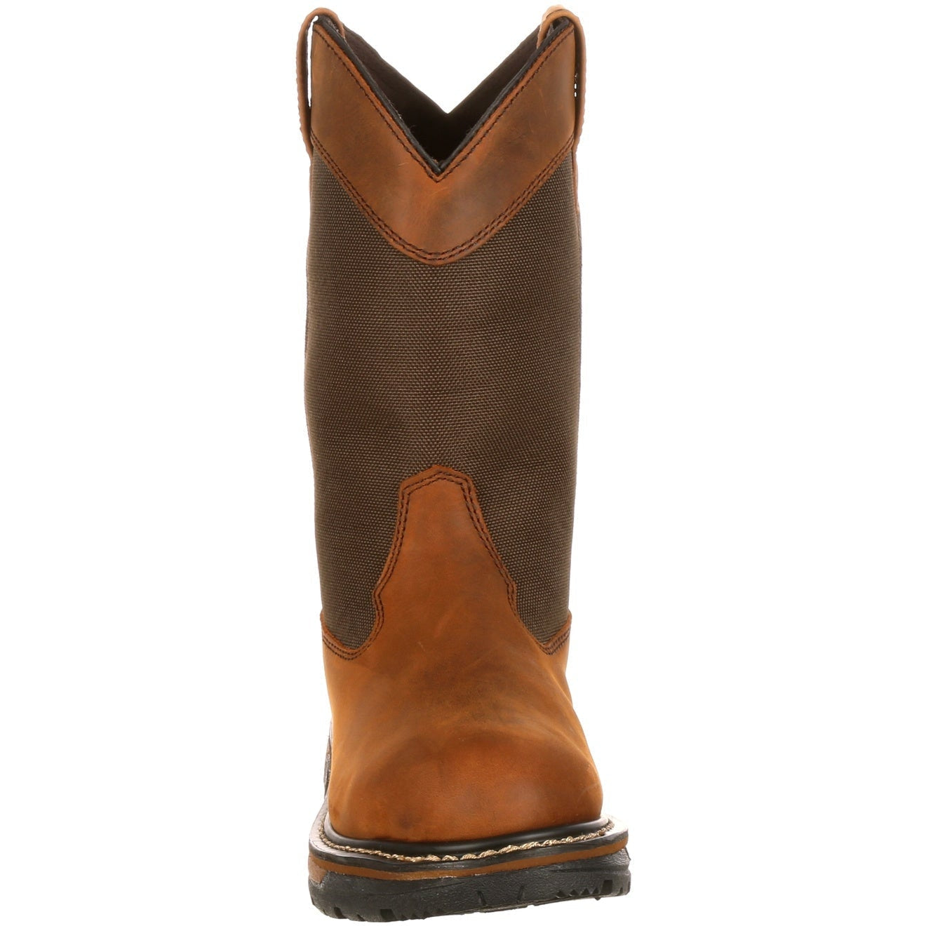 Rocky Men's Ride 10" Waterproof 200G Ins Wellington Work Boot- Brown- FQ0002867 - Overlook Boots