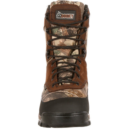 Rocky Men's Core 8" Waterproof 400G Ins Outdoor Hunt Boot - Realtree - FQ0004754 - Overlook Boots