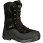 Rocky Men's BlizzardStalker 9" Waterproof 1200G Ins Outdoor Boot - FQ0005455 8 / Medium / Black - Overlook Boots