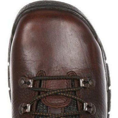 Rocky Men's Mobilite 8" Steel Toe Waterproof Oil Resist Work Boot -Brown- FQ0006115 - Overlook Boots