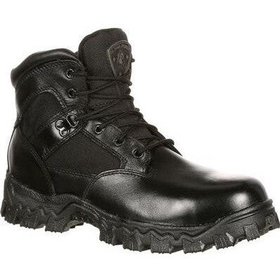 Rocky Men's Alpha Force 6" Composite Toe Waterproof Public Service Boot -Black- FQ0006167 4 / Medium / Black - Overlook Boots