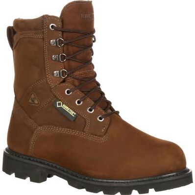 Rocky Ranger 9" Steel Toe Waterproof 600G Insulated Work Boot -Brown- FQ0006223 8 / Medium / Brown - Overlook Boots