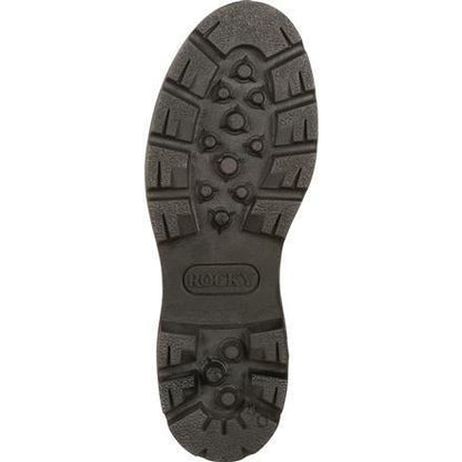 Rocky Men's Warden Pull-On Wellington Duty Boot - Black - FQ0006300  - Overlook Boots