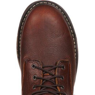 Rocky Men's Ironclad 8" Steel Toe Waterproof Slip Resistant Work Boot -Brown- FQ0006693 - Overlook Boots
