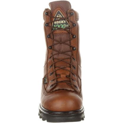 Rocky Men's BearClaw 9" Waterproof 1000G Ins Outdoor Boot - Brown - FQ0009234 - Overlook Boots