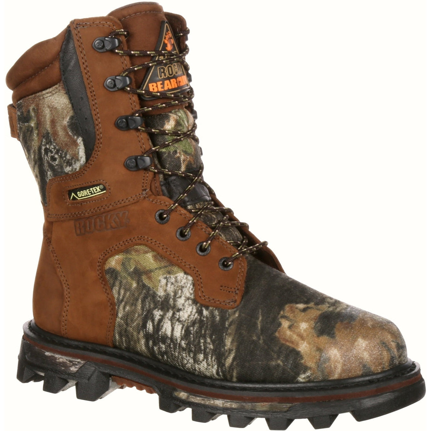 Rocky Men's BearClaw GORE-TEXÂ® 9" Waterproof 1000G Ins Hunt Boot - Mossy Oak FQ0009275 14 / Wide / Mossy Oak - Overlook Boots