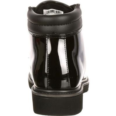 Rocky Men's Dress Leather High Gloss 5" Soft Toe Waterproof Chukka Service Boot- FQ00500-8 - Overlook Boots