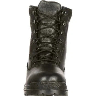 Rocky Men's Eliminator Event 8" Waterproof 400G Public Service Boot -Black- FQ0081321 - Overlook Boots