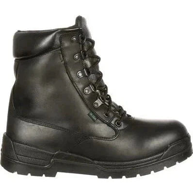 Rocky Men's Eliminator Event 8" Waterproof 400G Public Service Boot -Black- FQ0081321 - Overlook Boots