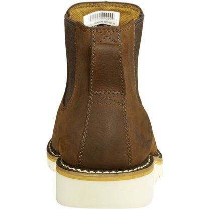 Carhartt Men's Chelsea 5" Soft Toe Wedge Chelsea Work Boot - Brown - FW5033-M  - Overlook Boots