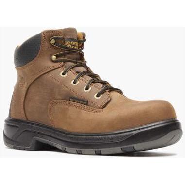 Georgia Men's FLX Point 6" Composite Toe Waterproof Work Boot- Brown- G6644 7 / Medium / Brown - Overlook Boots