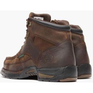 Georgia Men's Athens 6" Steel Toe Waterproof Work Boot - Brown - G7603 - Overlook Boots