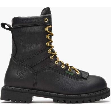Georgia Men's Lace To Toe 8" Waterproof Work Boot - Black - G8010 - Overlook Boots