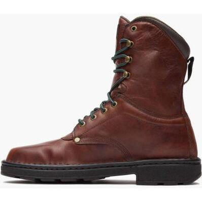 Georgia Men's Eagle Light 8" Slip Resistant Work Boot -Wildwood- G8083 - Overlook Boots