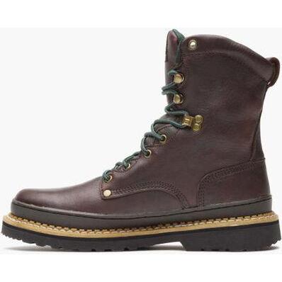 Georgia Men's Giant 8" Slip Resistant Work Boot -Brown- G8274 - Overlook Boots