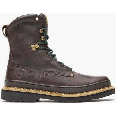 Georgia Men's Giant 8" Slip Resistant Work Boot -Brown- G8274 - Overlook Boots