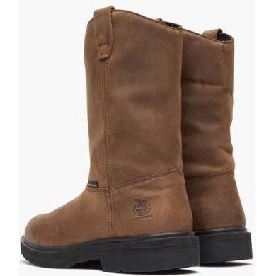 Georgia Men's Suspension 11" Waterproof Wellington Work Boot -Brown- GB00085 - Overlook Boots