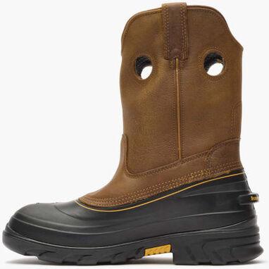 Georgia Men's Muddog 11" Composite Toe Waterproof Wellington Work Boot- Gold- GB00243 - Overlook Boots