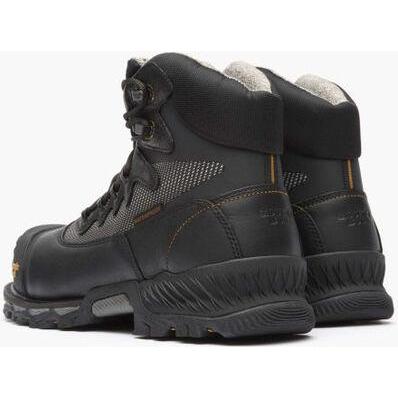 Georgia Men's Rumbler 6" Composite Toe Waterproof Hiker Work Boot- Black- GB00311 - Overlook Boots