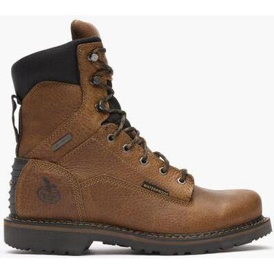 Georgia Men's Giant Revamp 8" Waterproof Work Boot -Brown- GB00318 - Overlook Boots
